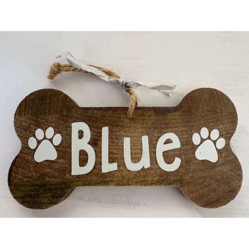 Pre-Embellished Personalized Wood Ornament Country Decor